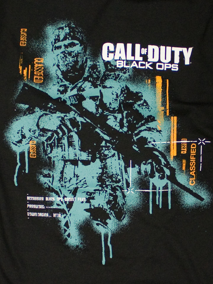 Call Of Duty Black Ops Shirt. Call of Duty: Black Ops